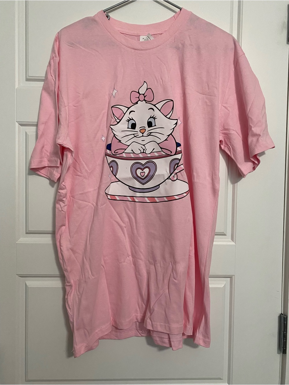 Disney Aristocrats Marie Teacup Graphic T-Shirt